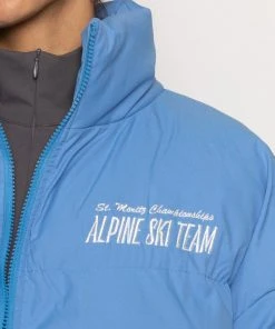Peppermayo Exclusive The Slopes Puffer Jacket - Azure -Peppermayo cloth-shop 001a4e5fa9ba4dd884830e245e03b4db
