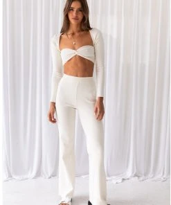 Peppermayo Exclusive First Class Organic Cotton Rib Crop Top - Ivory -Peppermayo cloth-shop 0080e7260cfd45ab91bf0e8de3678f38