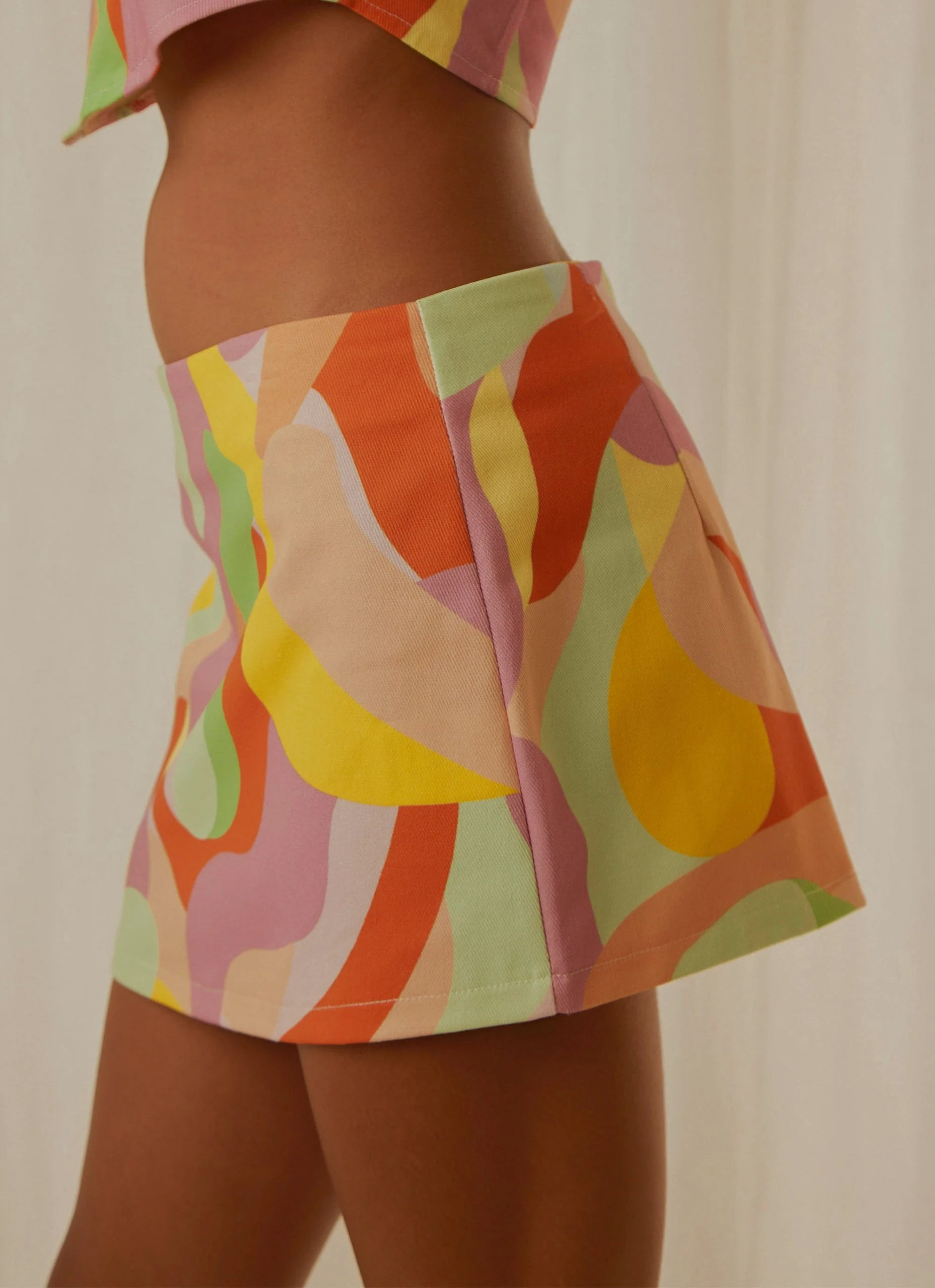 Peppermayo Exclusive Morning Market Mini Skirt - Paloma 5 Peppermayo Exclusive Morning Market Mini Skirt - Paloma - Image 5