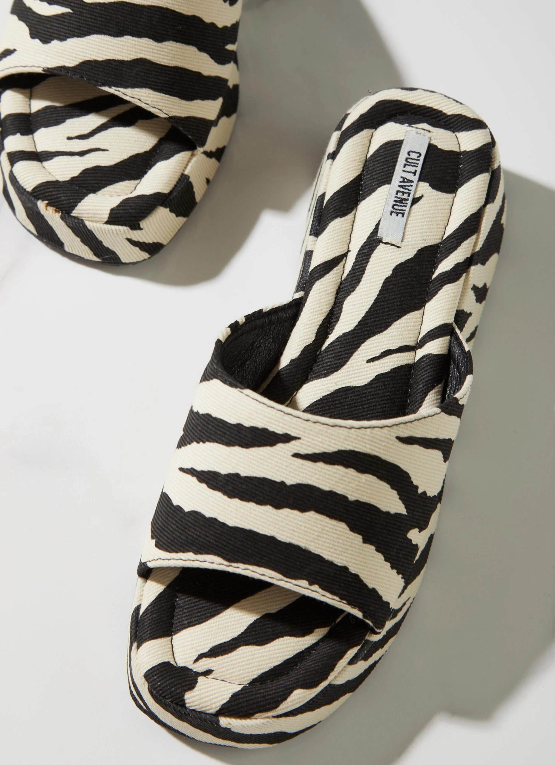 Cult Avenue Darby Mule - Beige Zebra 5 Cult Avenue Darby Mule - Beige Zebra - Image 5