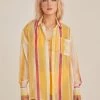 Riley Hubatka X Peppermayo Sunkissed Dreams Shirt - Sunset Stripe