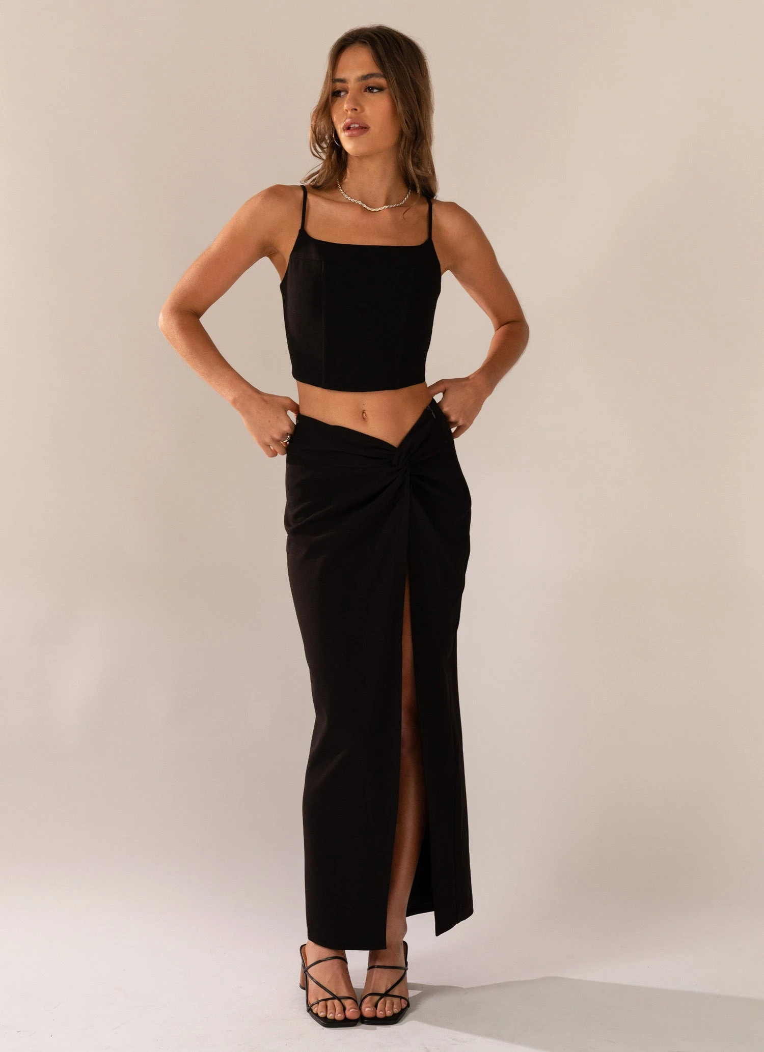 Peppermayo Exclusive Dusk To Dawn Bustier Top - Onyx 3 Peppermayo Exclusive Dusk To Dawn Bustier Top - Onyx - Image 3