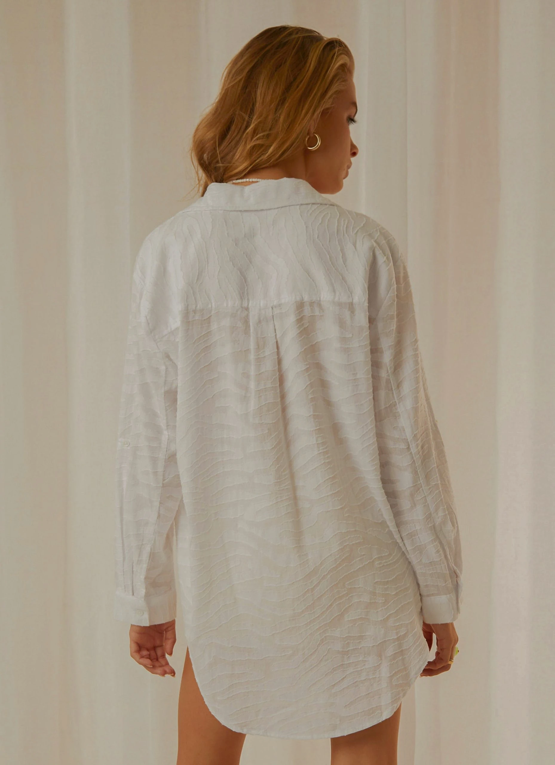 Cools Club Beach Shirt - White Leopard 5 Cools Club Beach Shirt - White Leopard - Image 5