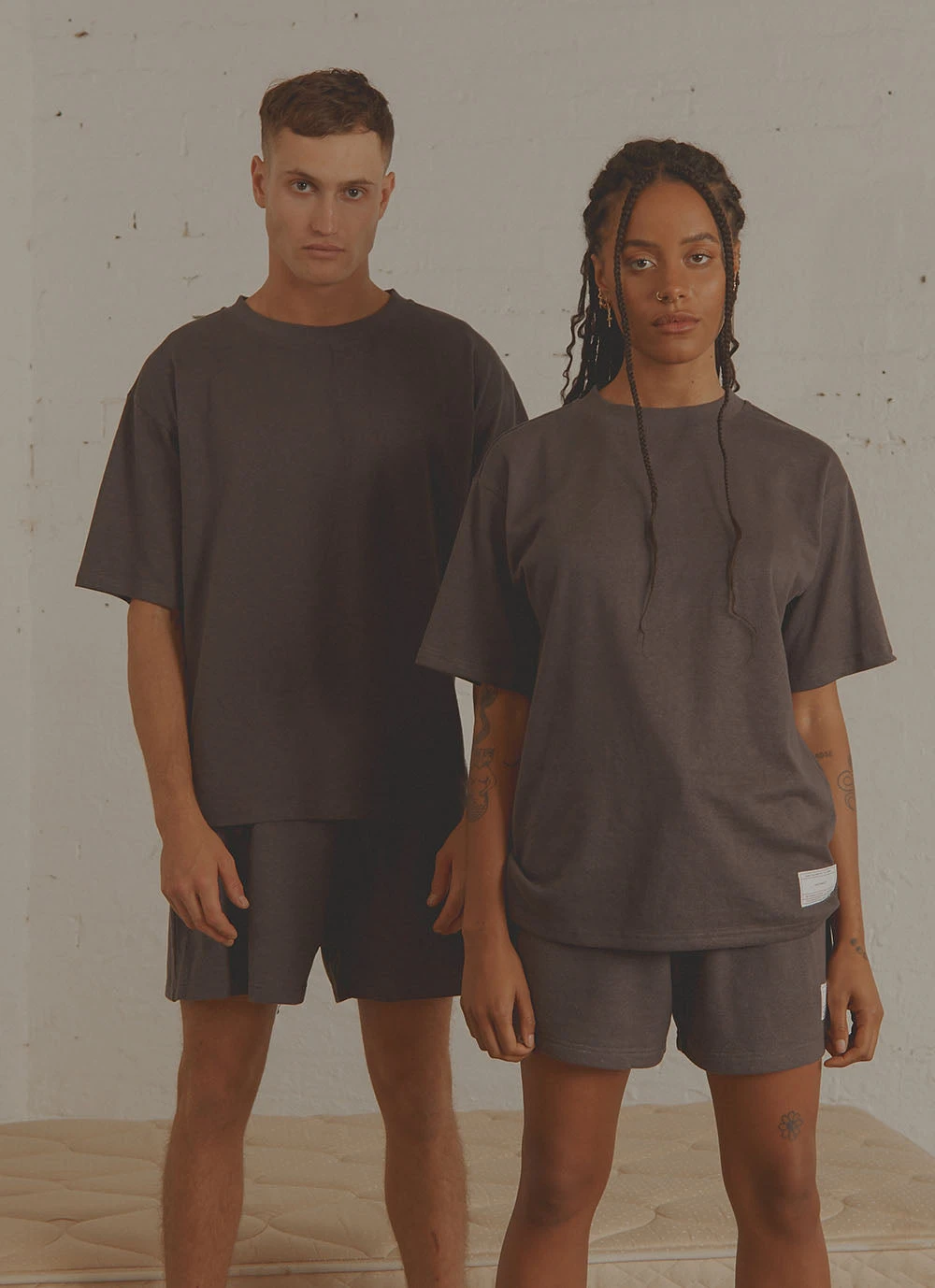 Vacancy Supply The Essential Tee - Faded Black 1 Vacancy Supply The Essential Tee - Faded Black