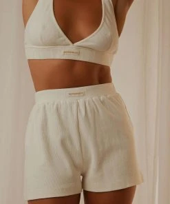 Peppermayo Exclusive PM Basic Organic Cotton Shorts - Ivory