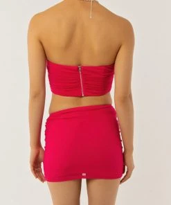 Peppermayo Exclusive Hattie Mesh Mini Skirt - Magenta -Peppermayo cloth-shop 0a90d8baaf684e44b076f67e1e2bd4e3