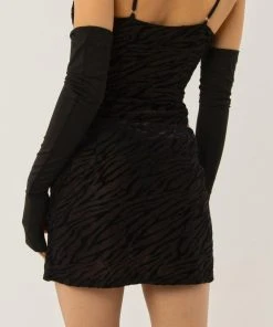 Peppermayo Exclusive Lift Me Up Mini Skirt - Burnout Black -Peppermayo cloth-shop 0d947cb736154d3f93ef86a22d9dd511