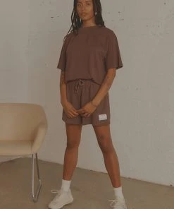 Vacancy Supply The Essential Tee - Chocolate -Peppermayo cloth-shop 0e683ff147b14a338c8373351520525d