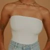Peppermayo Exclusive Uptown Tube Top - White