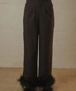 Peppermayo Exclusive Shake It Off Feather Pants - Night -Peppermayo cloth-shop 1005ac29e0e44a88b6a2ff4eeeabe714 scaled
