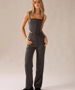 Peppermayo Exclusive Mia Suit Bustier - Charcoal 8 Peppermayo Exclusive Mia Suit Bustier - Charcoal -Peppermayo cloth-shop 1170d403bdc0412d88a4fddb77b3d033