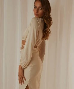 Peppermayo Exclusive Soleil Tie Top - Ivory -Peppermayo cloth-shop 125f794e799841f598c553289c8d33a8 scaled