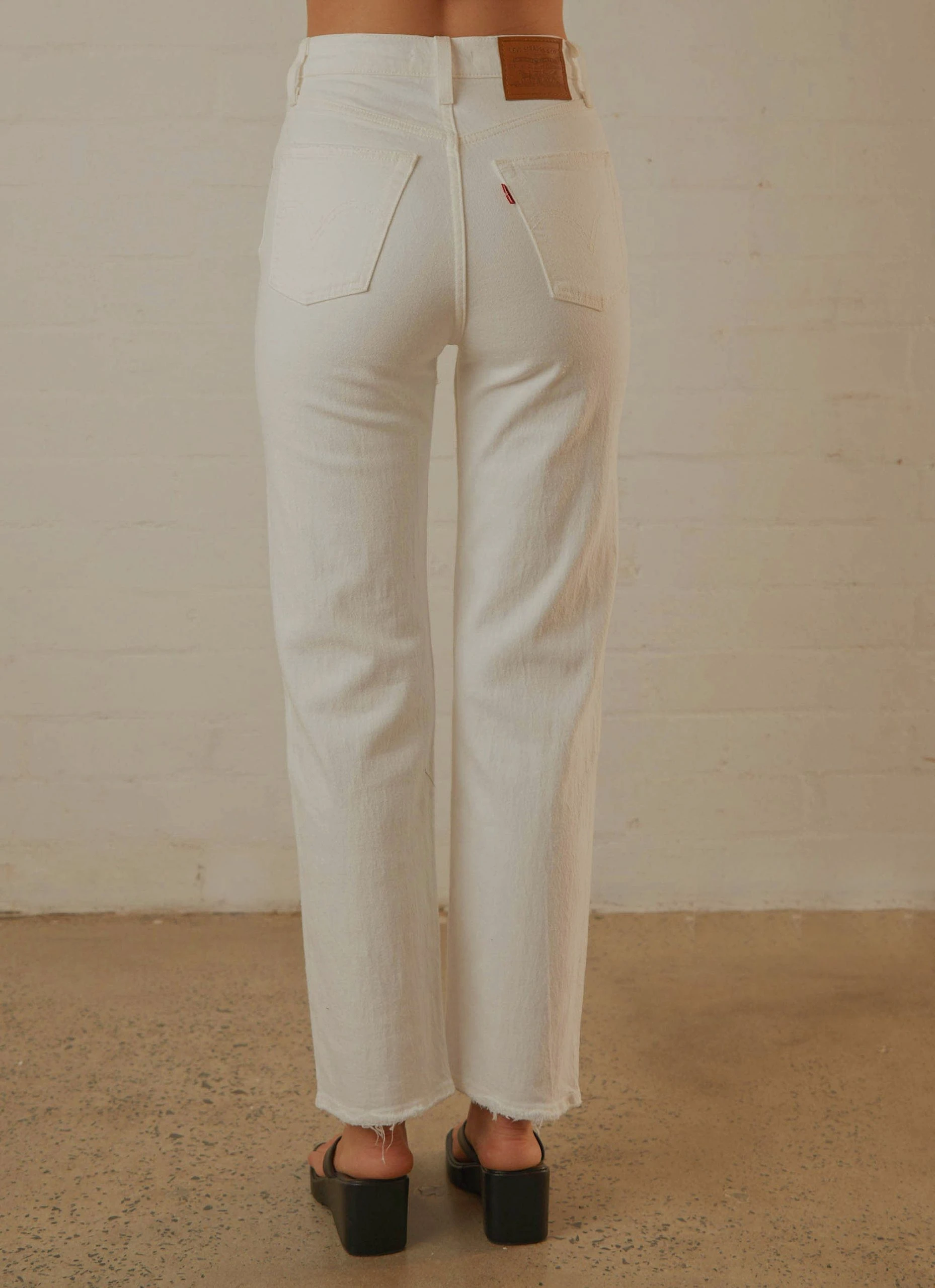 Levi's Ribcage Straight Ankle Jeans - Cloud Over 5 Levi's Ribcage Straight Ankle Jeans - Cloud Over - Image 5