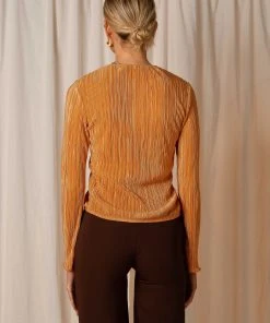 Peppermayo Exclusive Barcelona Nights Tie Top - Rust -Peppermayo cloth-shop 12f171a5310c4359a0dba4bb11960e78 scaled