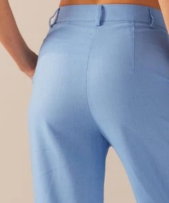 Peppermayo Exclusive Garden Girls Linen Pants - Sea Breeze -Peppermayo cloth-shop 14fa778be099416ca86513bf01be0739 scaled