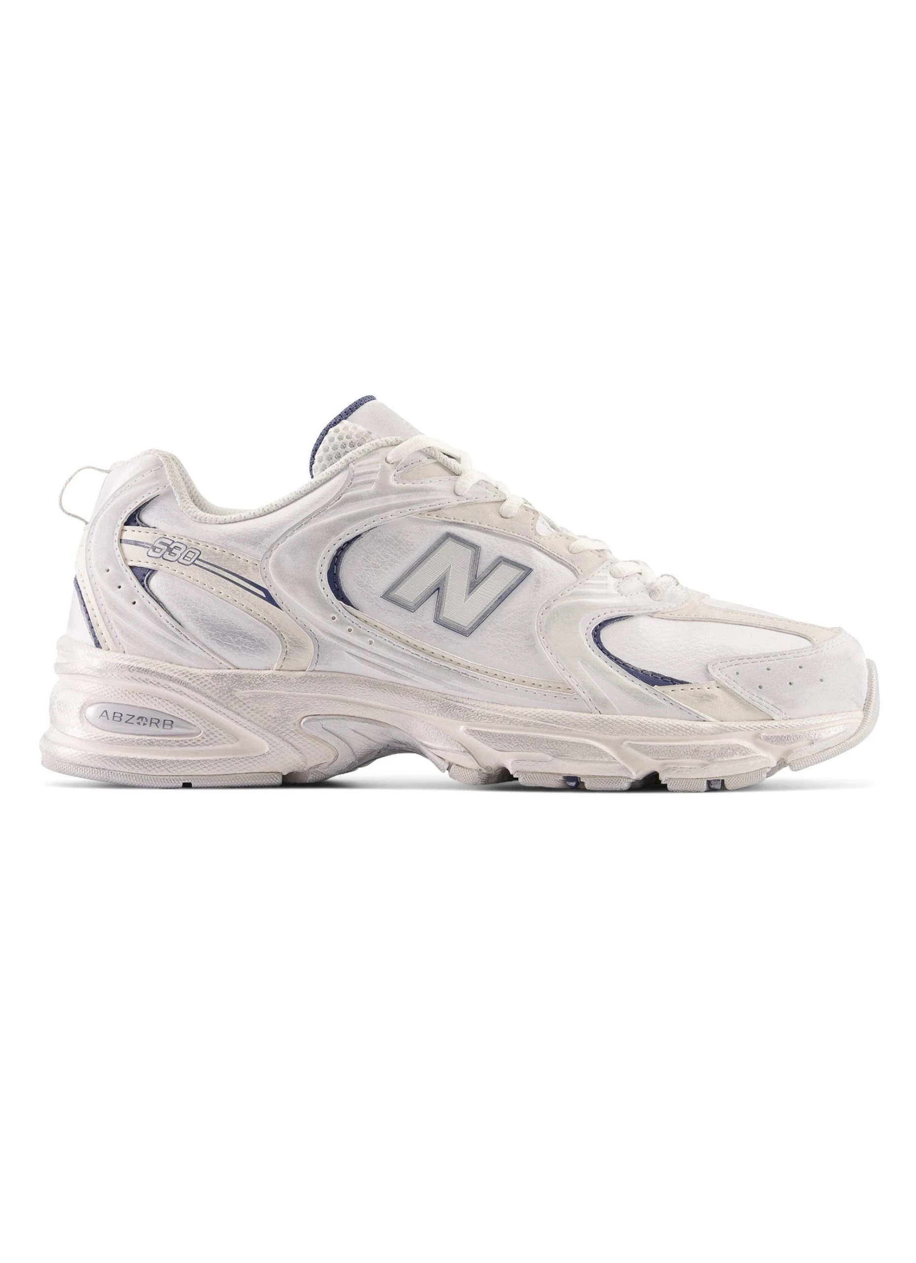 New Balance 530 Sneaker - White Grey 2 New Balance 530 Sneaker - White Grey - Image 2