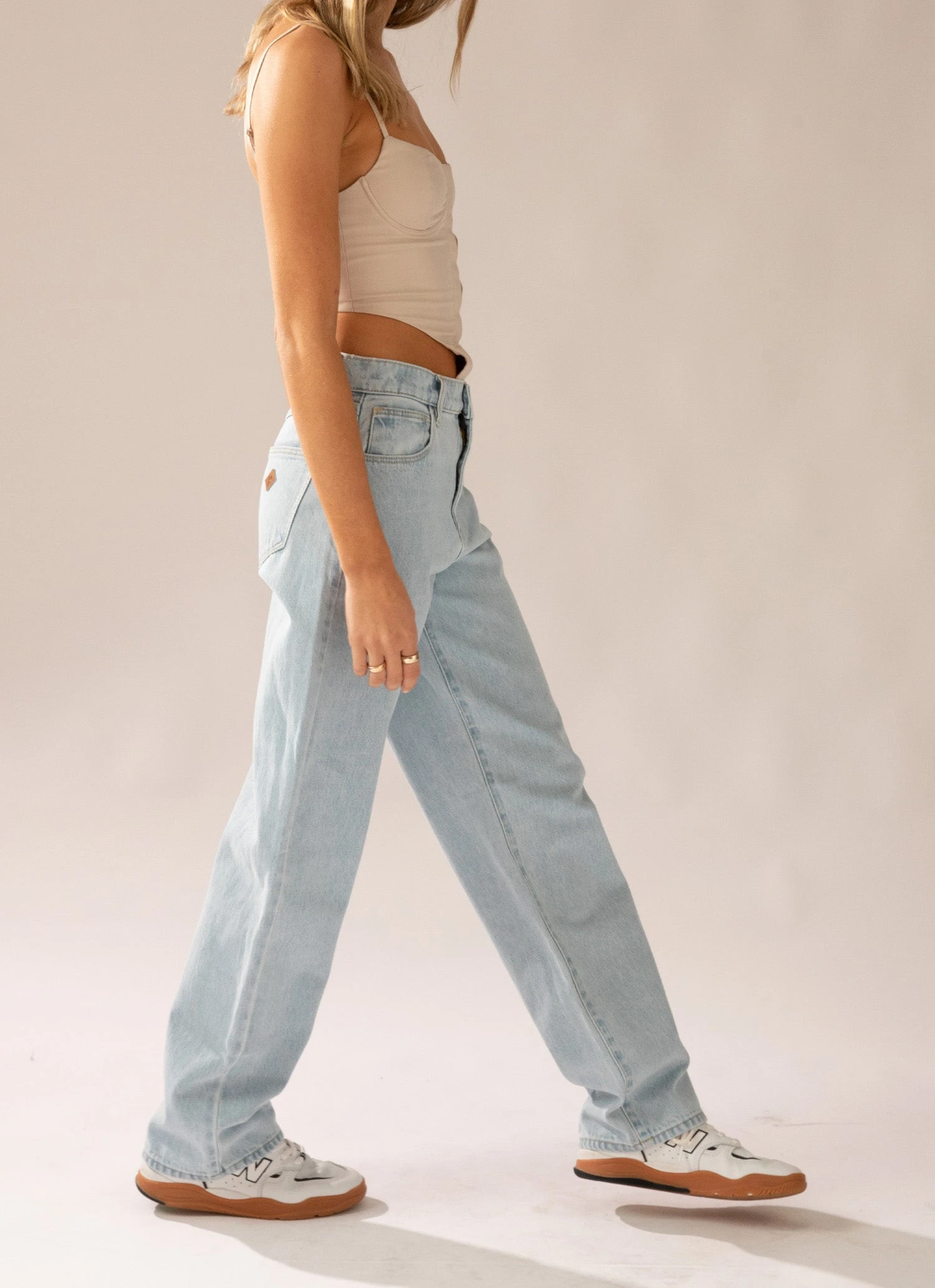 Abrand A Slouch Jean Bleached Stone - Bleached Stone 5 Abrand A Slouch Jean Bleached Stone - Bleached Stone - Image 5