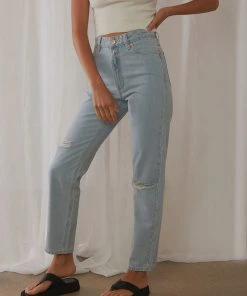 Abrand A 94 Slim Jeans - Daisy Blue 8 Abrand A 94 Slim Jeans - Daisy Blue -Peppermayo cloth-shop 1a08a9ff778c47269e3173abf555ccdd