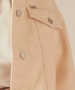 Lee Baggy Crop Jacket - White Sand -Peppermayo cloth-shop 1a73be9f95954397a353cc4056a614ab