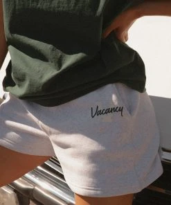 Vacancy Supply Campus Lounge Short - Grey Marle -Peppermayo cloth-shop 1a94f1f653cb47c99658f57f25386457