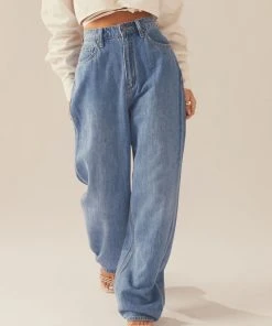 Lee High Baggy Jean - Notorious Blue
