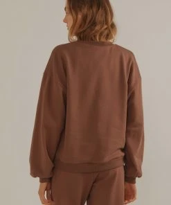 Vacancy Supply Holiday House Crewneck - Choc Brown -Peppermayo cloth-shop 1d7b1289a0a54502844d43152eaad443 scaled