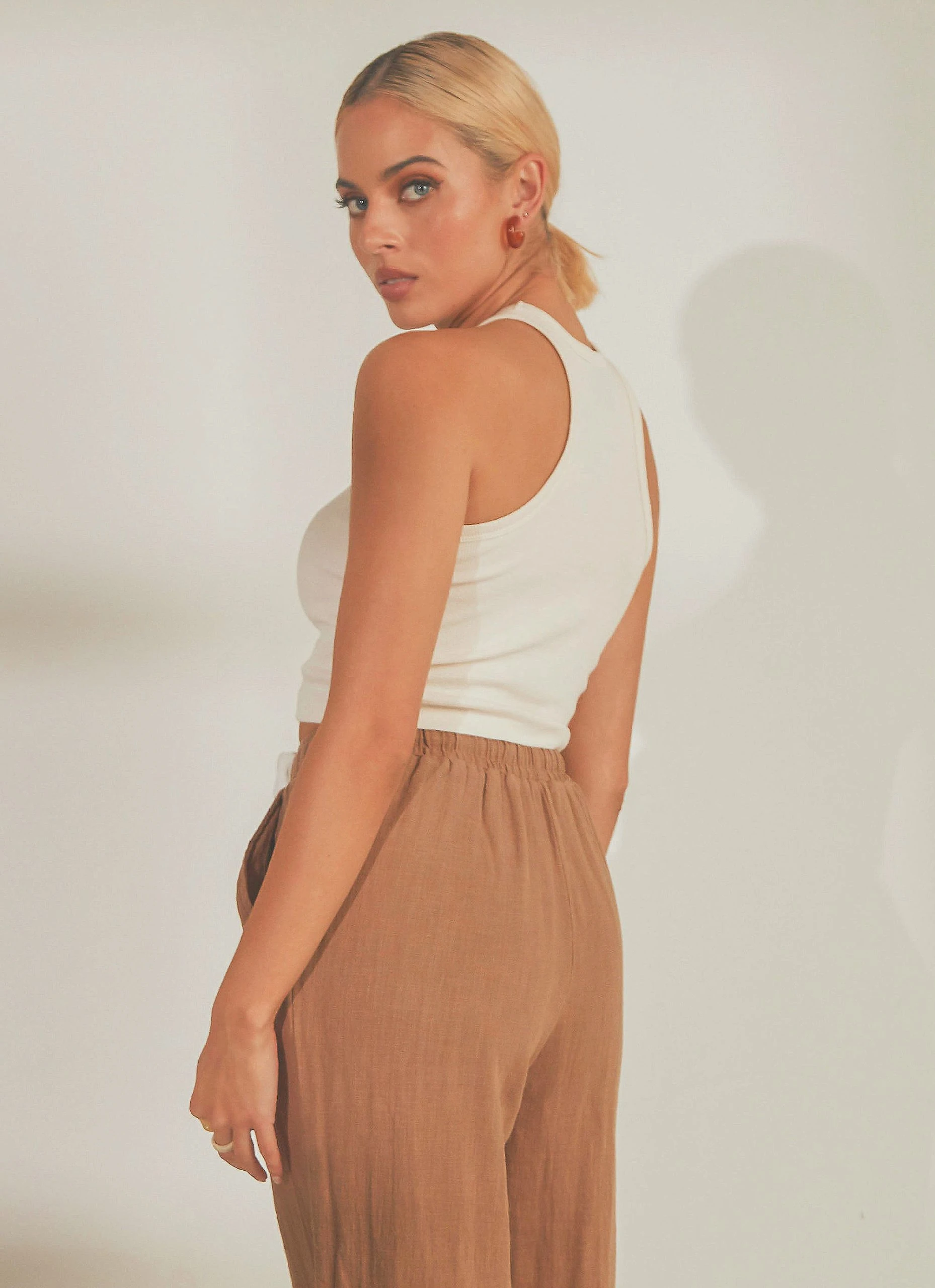 Lee Marley Singlet - Unbleached 4 Lee Marley Singlet - Unbleached - Image 4