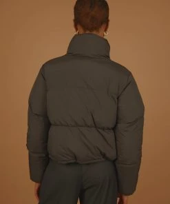 Nude Lucy Topher Puffer Jacket - Coal -Peppermayo cloth-shop 25fc0d891e1a4a918af4b9129b56a044 scaled