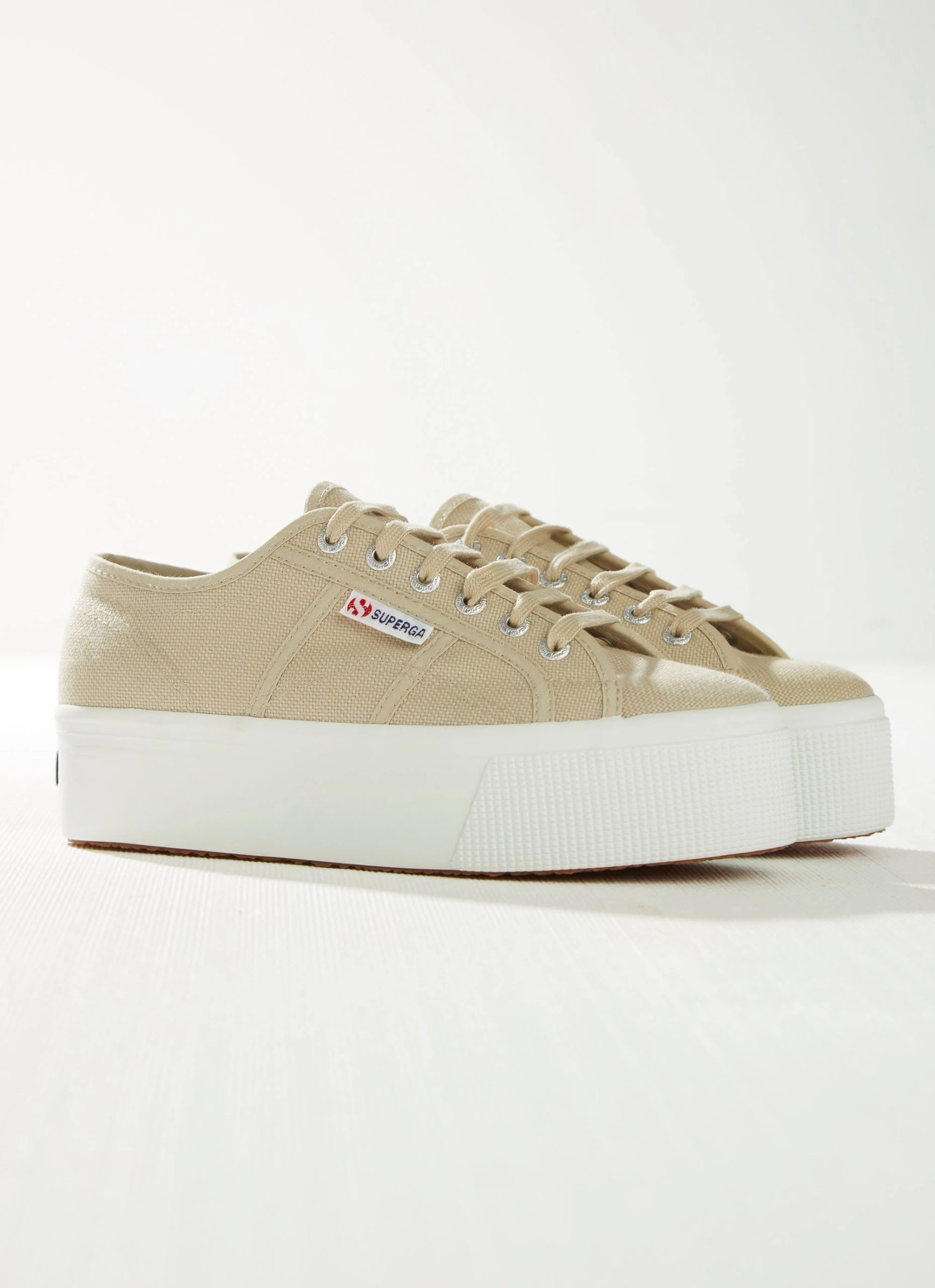 Superga 2790ACOTW Linea Up And Down Sneakers - 949 Taupe 3 Superga 2790ACOTW Linea Up And Down Sneakers - 949 Taupe - Image 3