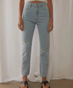 Abrand A 94 Slim Jeans - Daisy Blue 7 Abrand A 94 Slim Jeans - Daisy Blue -Peppermayo cloth-shop 28bbf96efa9c4dc2b1d5bfe8d348fe17