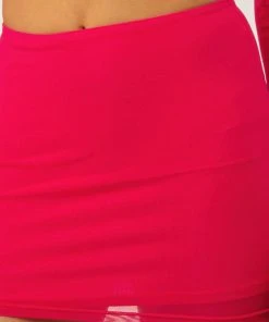Peppermayo Exclusive Hattie Mesh Mini Skirt - Magenta -Peppermayo cloth-shop 2a107e8dd5204ccfb7a42825bf08dbf8