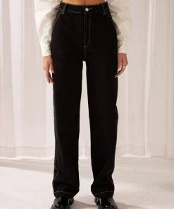 Abrand A Carrie Carpenter Black - Jet Black 9 Abrand A Carrie Carpenter Black - Jet Black -Peppermayo cloth-shop 2a25596f90f445b3970e38c7e308c3b9