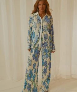 Peppermayo Exclusive Change Of Pace Shirt - Blue Blossom -Peppermayo cloth-shop 2b013d4ad2204786922e9f1cc2f3ff41 scaled