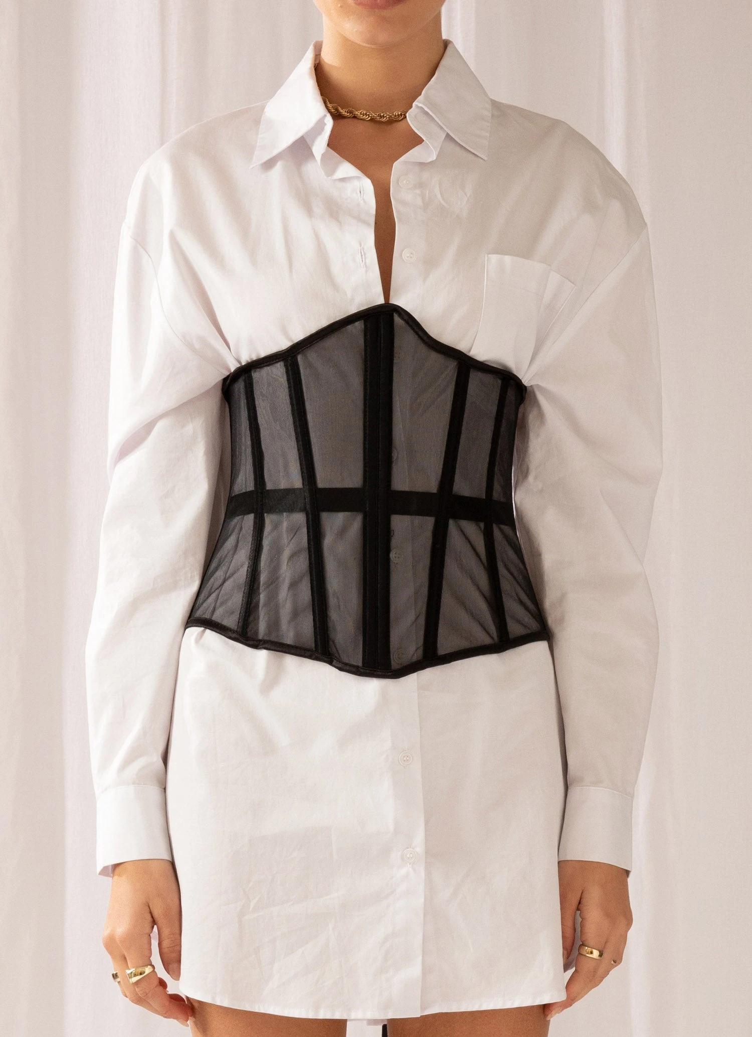 Peppermayo Exclusive Higher Love Bustier - Black 6 Peppermayo Exclusive Higher Love Bustier - Black - Image 6