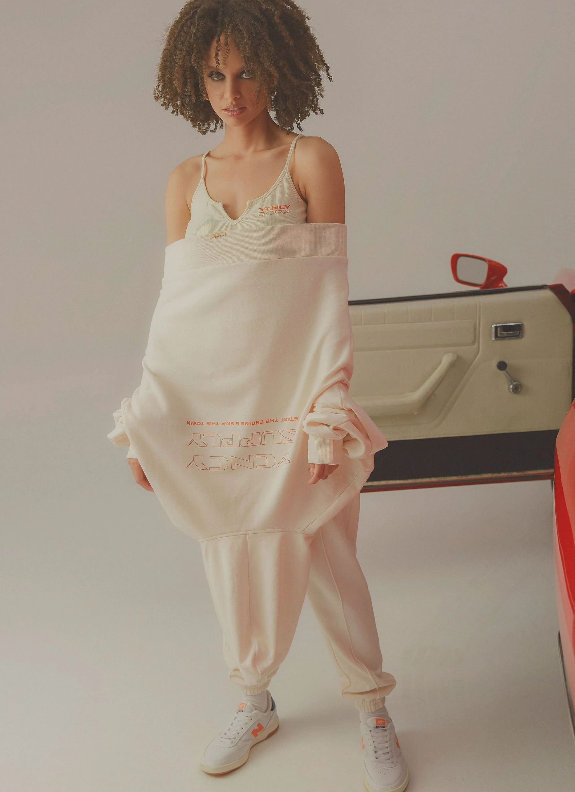 Vacancy Supply Revival Hoodie - Off White 2 Vacancy Supply Revival Hoodie - Off White - Image 2