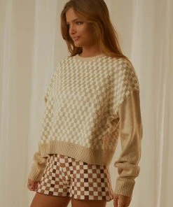 Cools Club Checker Knit - Bone -Peppermayo cloth-shop 30daaf8ea5f84c5085a7ab9b08889ba7 scaled