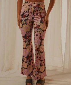 Peppermayo Disco Lovers Pants - Floral Print -Peppermayo cloth-shop 3121ce2f87c54655ba4f4c5c0e8d3ef2 scaled