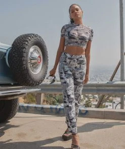 Riley Hubatka X Peppermayo Legacy Pants - Riley Collage