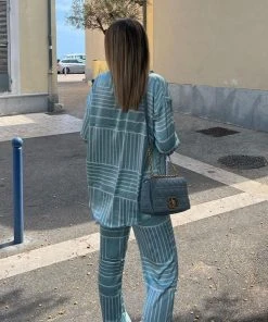 4TH & RECKLESS Norma Trouser - Sage Print