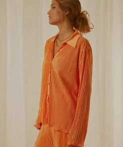 Peppermayo Exclusive Change Of Pace Shirt - Tangerine -Peppermayo cloth-shop 32ef1a4396ca4c56b441d267cf2caf3e scaled