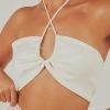 Peppermayo Exclusive Angel Like You Crop - Ivory