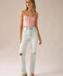 Wrangler Lita Straight Jean - Atmoshere Fade