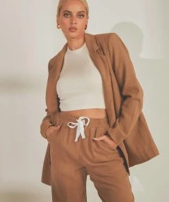 Nude Lucy Marvin Blazer - Coffee 7 Nude Lucy Marvin Blazer - Coffee -Peppermayo cloth-shop 3829113df4334bafb39f37eb668c873a scaled