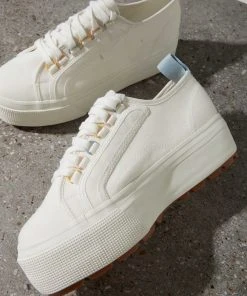 Superga 2790 Tank Colorful Details - A3M White Avorio-Multicolor