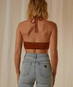 Peppermayo Dancing On Tables Crop Top - Brown -Peppermayo cloth-shop 3be7d0b007e74514aaa6997c1bd5e0f5 scaled