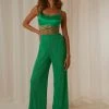 Peppermayo Exclusive 90s Muse Pants - Jade Green