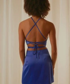 Peppermayo Exclusive Driving Force Crop Top - Cobalt -Peppermayo cloth-shop 3e80e14f591c479985c5717c30027831 scaled