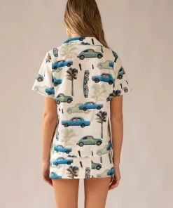 Peppermayo Exclusive Meet Me In Malibu Linen Shirt - Paved Paradise -Peppermayo cloth-shop 3ede010bbe964a18a5f41e3fb544b4cd