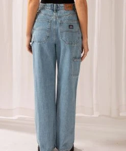 Lee High Baggy Carpenter Jean - Stonewash -Peppermayo cloth-shop 3f81cffa16ad43e7a364761d2bcfc771