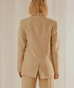 Nude Lucy Marvin Blazer - Oat -Peppermayo cloth-shop 447e063dfe7041fbb6dd44aa325600bf scaled